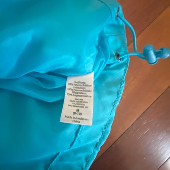 Blue Puffer Jacket Size Medium - Picture 9 of 9